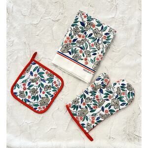 NEW Vtg Elias Australia KOALA Cotton Tea Towel Oven Mitt Hot Pad Australian NOS